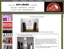 Tablet Screenshot of hifi-jaeger.de